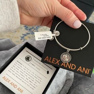 Alex and Ani silver “ teacher “ bracelet. New with tags